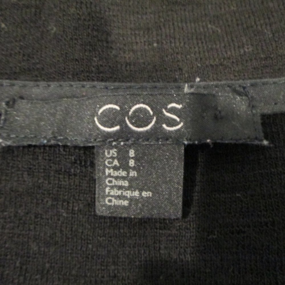 Cos Contrast Fabric Wool / Modal Long Sleeve - image 5